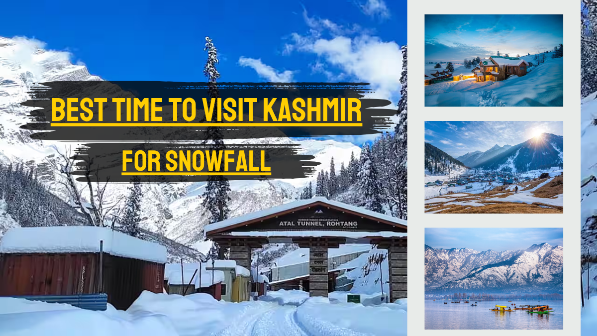 Best Time to Visit Kashmir for Snowfall