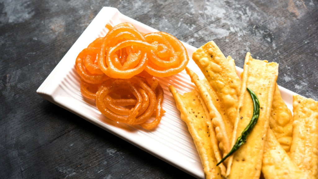 Fafda Jalebi