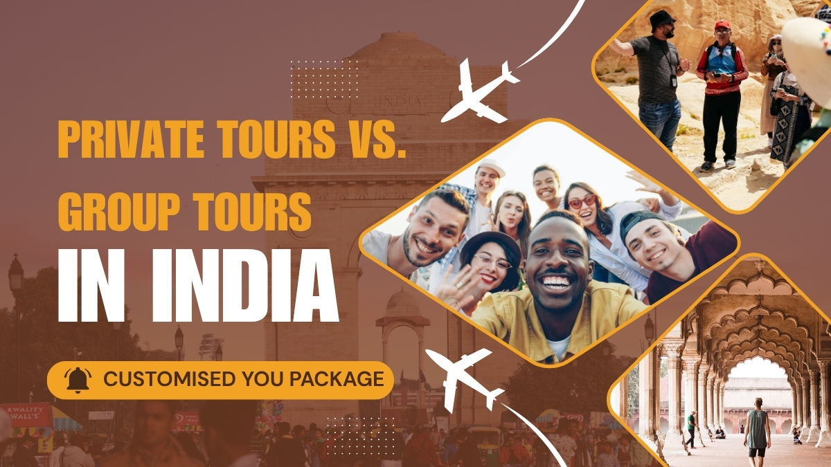 private vs group tour India