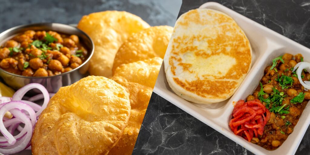 Chole Bhature Chole Kulche