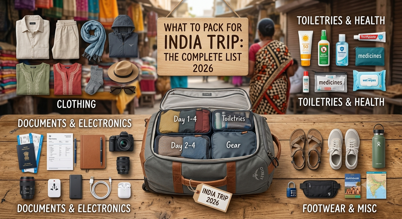 What to Pack for India Trip?
